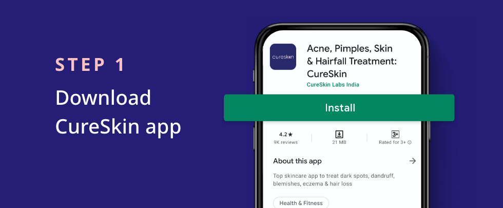 Download CureSkin app