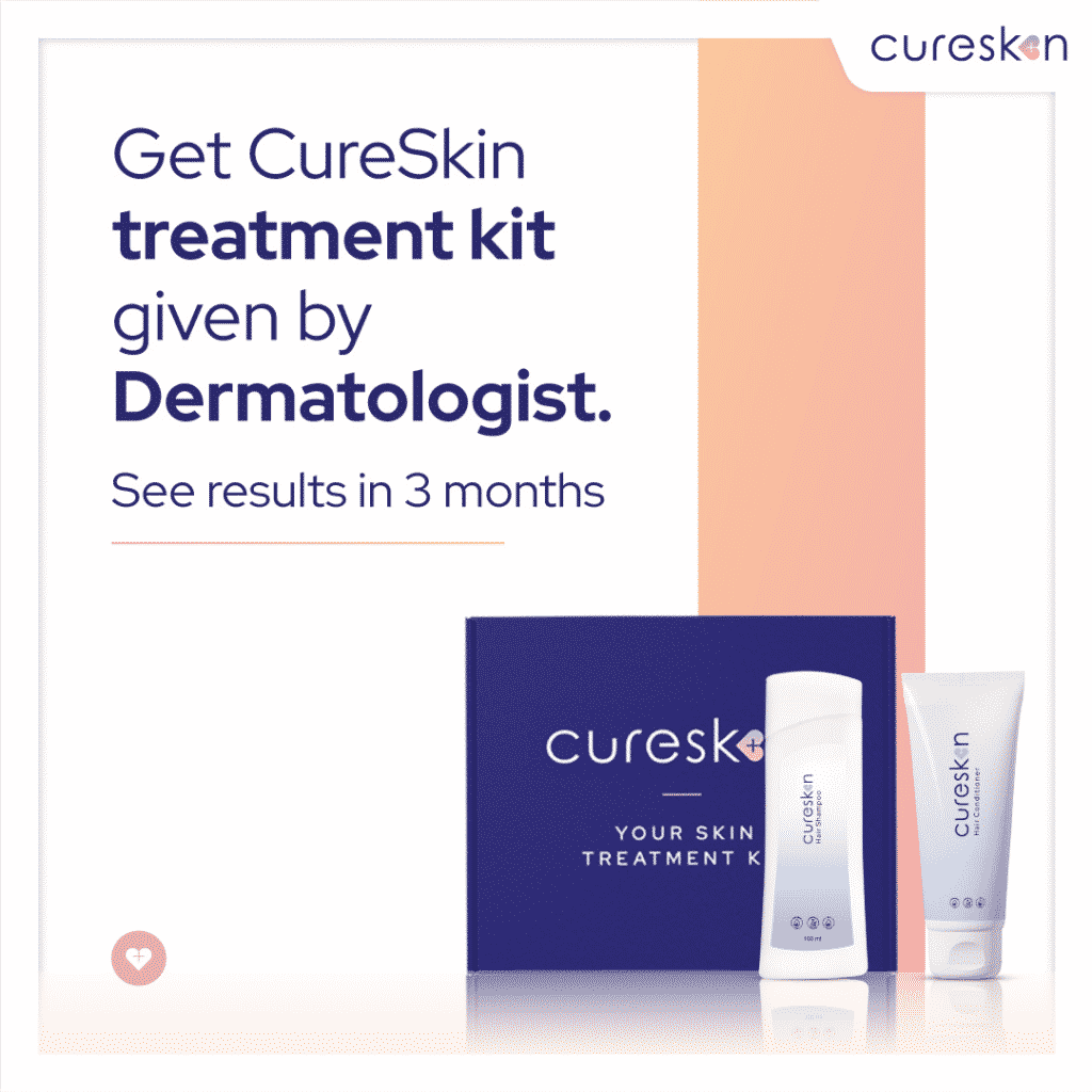 cureskin treatment kit, dermatologist, cureskin app