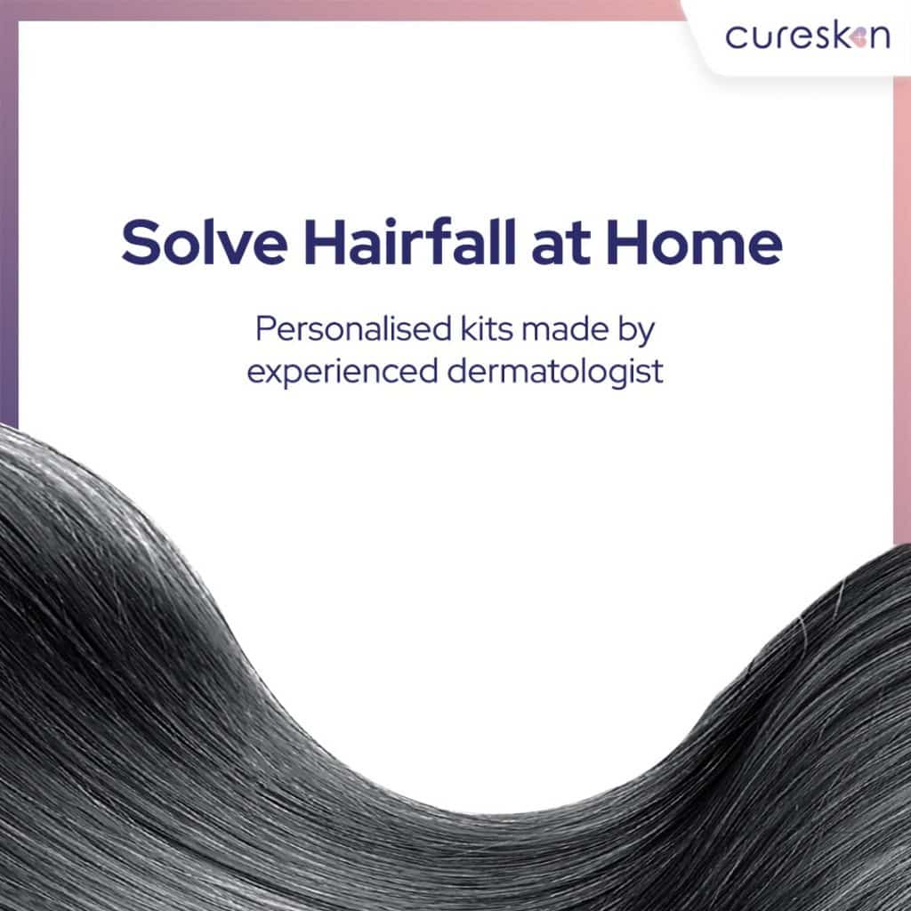 cureskin hair treatment, personlised kits, Dermatologist