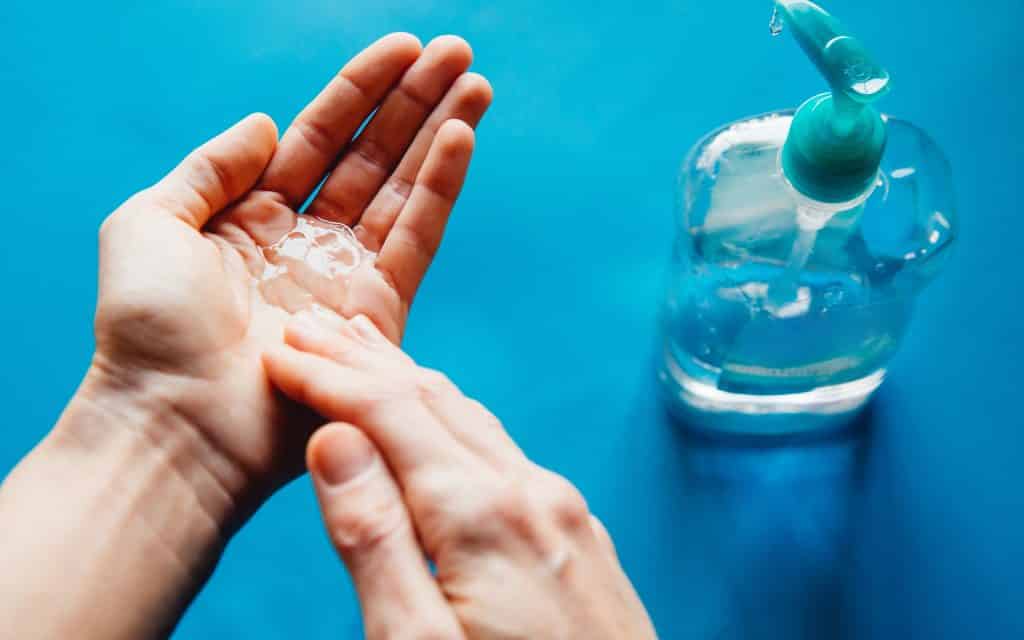 hand sanitizers and skin issues - cureskin app